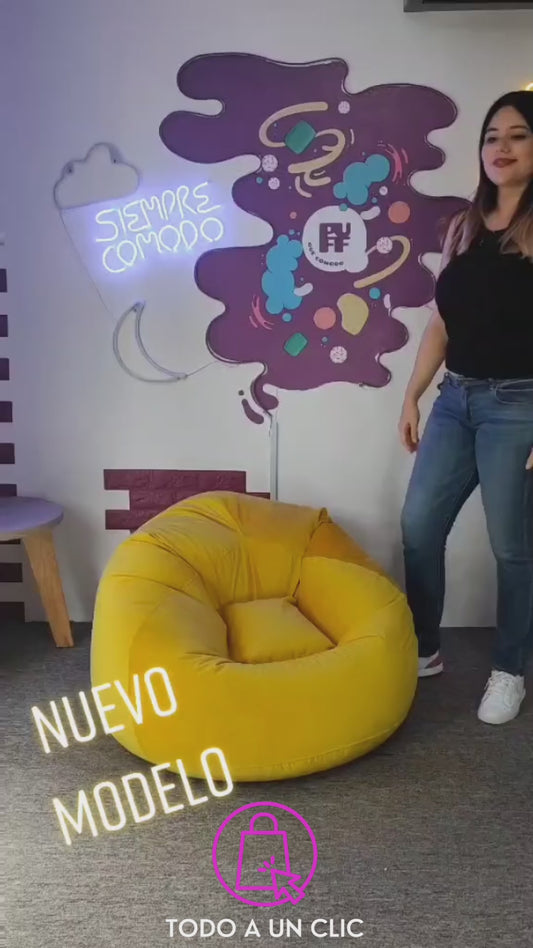 Sillón Puff Inflable 💺 🌟 👌